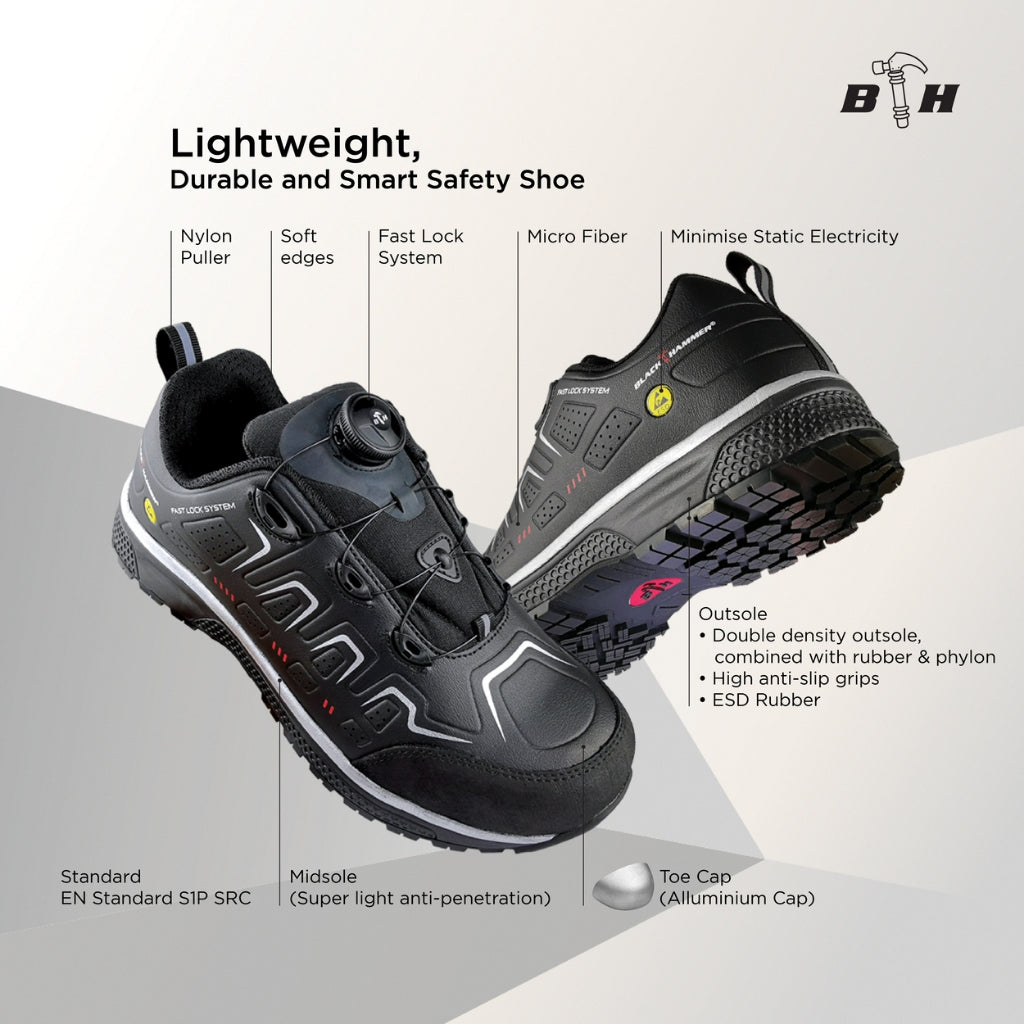 Smart looking safety shoes on sale